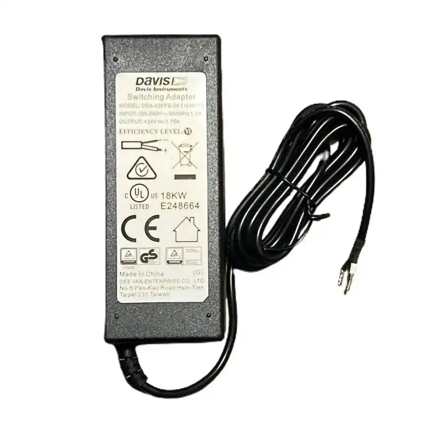 Davis Rain Bucket Heater Power Supply 7379.014_weatherspares_co_uk