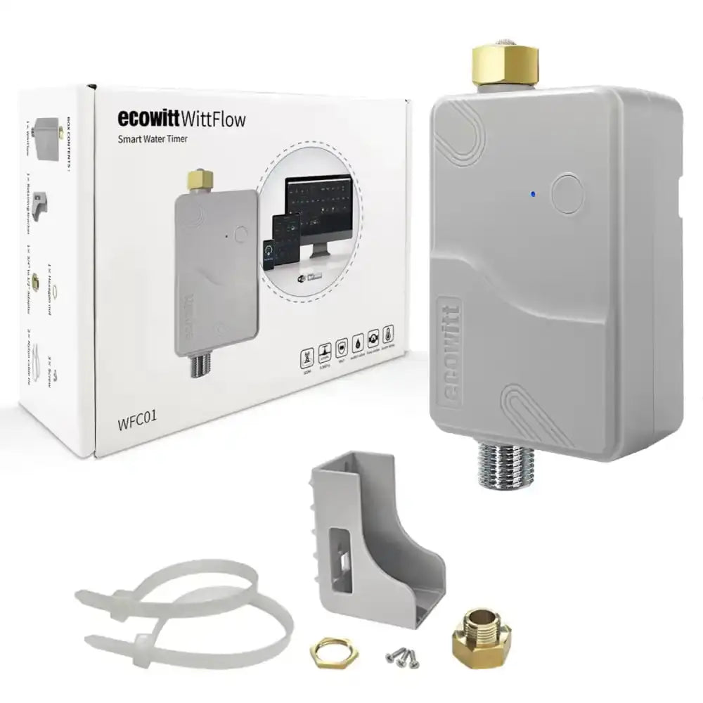weather-spares-uk.myshopify.com- Ecowitt WittFlow Smart Water Timer with Gateway WFC01/GW3000
