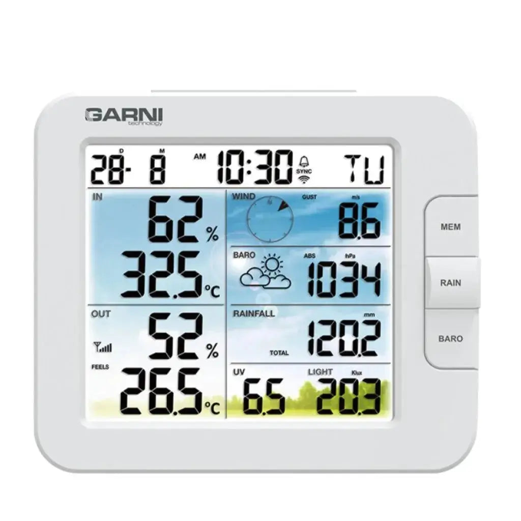weather-spares-uk.myshopify.com- GARNI 925T Weather Station with 7-in-1 Sensor & WiFi