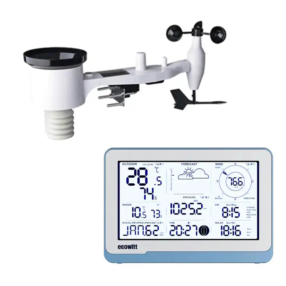 weather-spares-uk.myshopify.com- Ecowitt WS3800/WS3900 with 7.5" Mono/Colour Display, 7-in-1 Sensor & WiFi