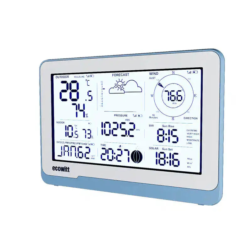 weather-spares-uk.myshopify.com- Ecowitt WS3800/WS3900 with 7.5" Mono/Colour Display, 7-in-1 Sensor & WiFi