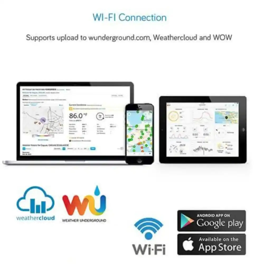 weather-spares-uk.myshopify.com- Ecowitt HP2553H Weather Station with 7" TFT Display, 6-in-1 Sonic Wind Sensor & Rain Collector